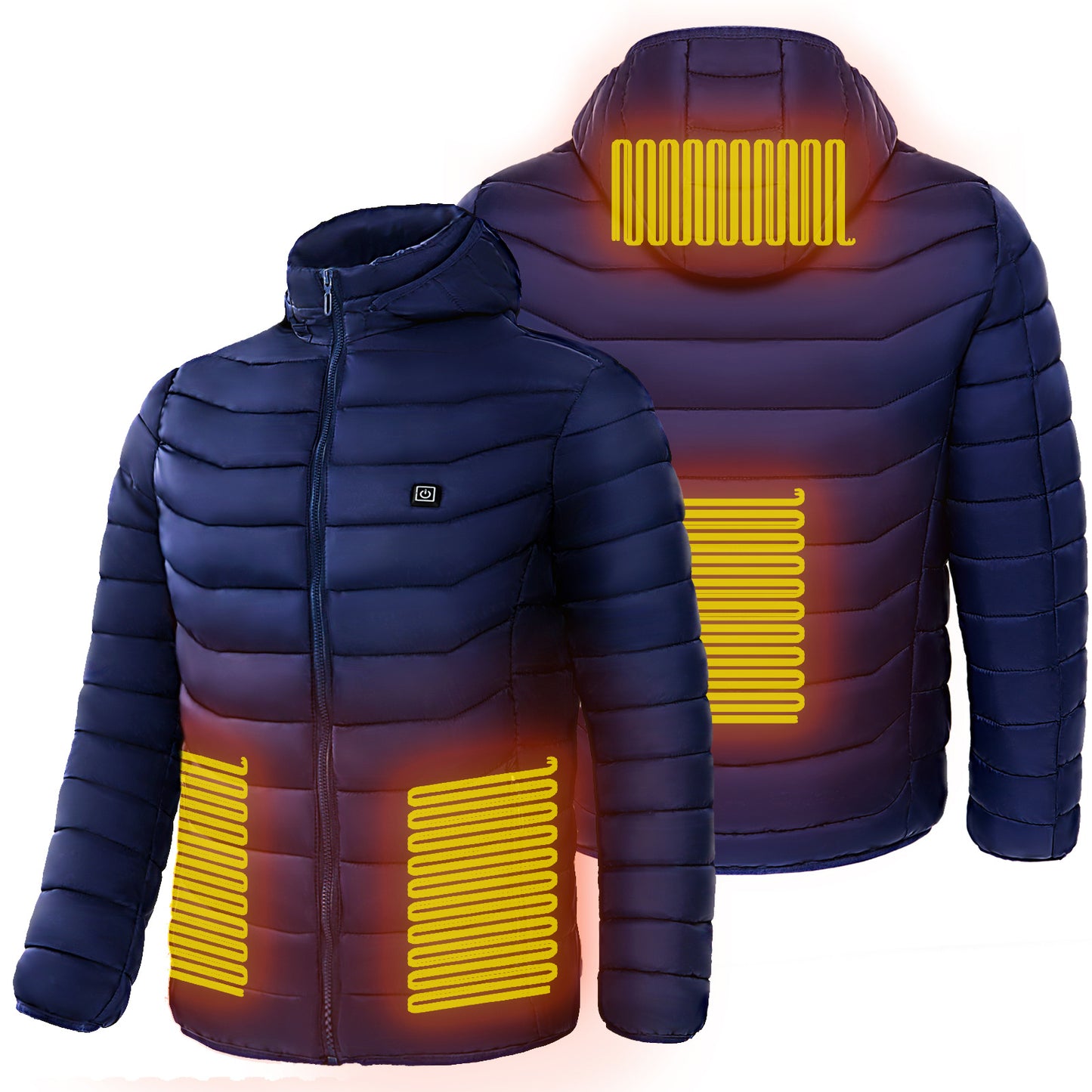 Verwarmde Softshell Winddicht - Mannen