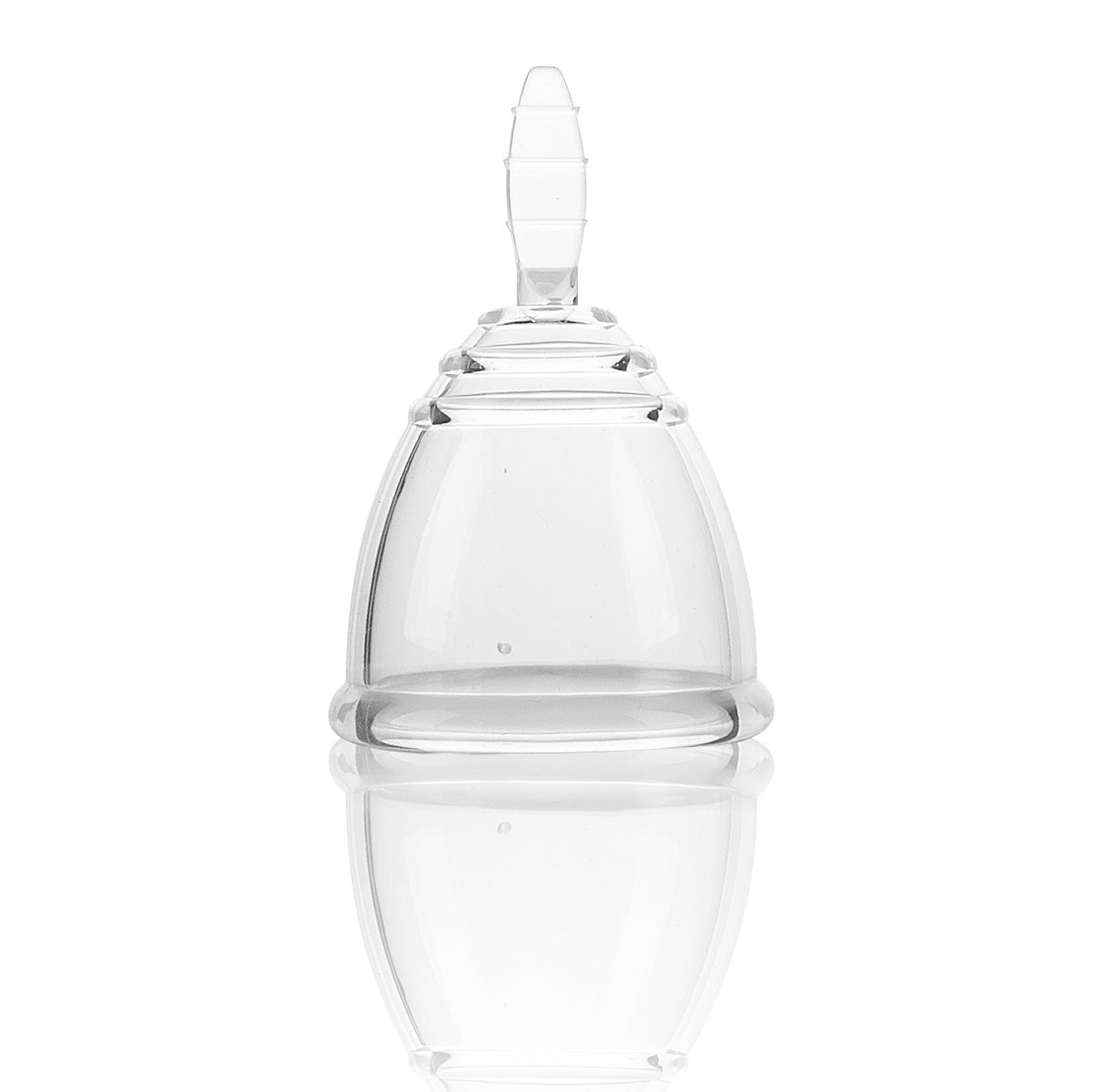 Menstruatie Cup Transparant met Case