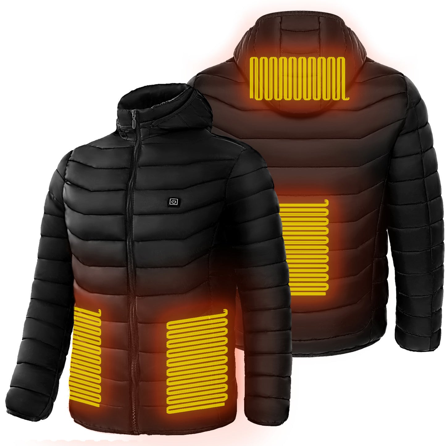Verwarmde Softshell Winddicht - Mannen