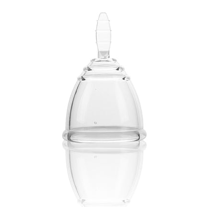 Menstruatie Cup Transparant met Case